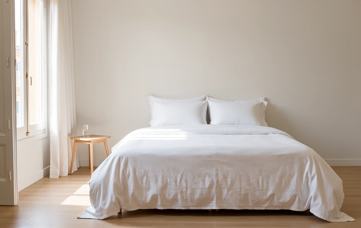 Ambiente de descanso sereno